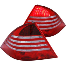 Load image into Gallery viewer, ANZO 2000-2005 Mercedes Benz S Class W220 LED Taillights Red/Clear