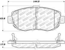 Load image into Gallery viewer, StopTech Performance 00-05 Lexus IS 250/300/350 / 02-09 SC 300/400/430 Front Brake Pads