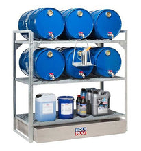 Load image into Gallery viewer, LIQUI MOLY Drum Rack With Oil Drip Pan