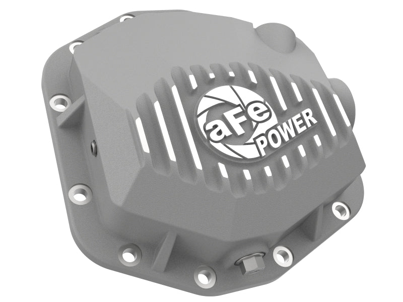 aFe Power Street Series Rear Differential Cover Raw w/Machined Fins 18-21 Jeep Wrangler JL Dana M200