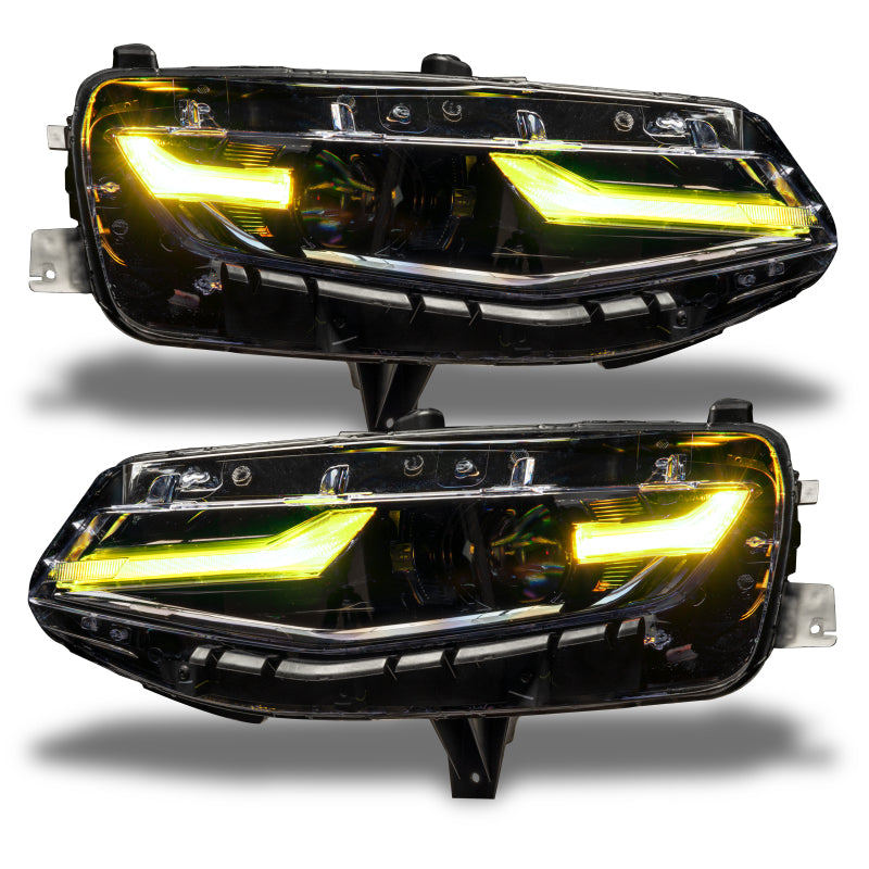 Oracle 19-21 Chevy Camaro LS/LT RGB+A Headlight DRL  Kit - ColorSHIFT w/ RF Controller SEE WARRANTY