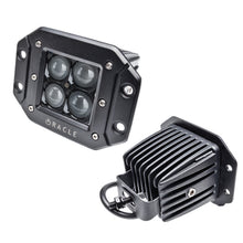 Load image into Gallery viewer, Oracle Black Series - 7D 3in W Flush LED Square Spot/Flood Light - 6000K SEE WARRANTY