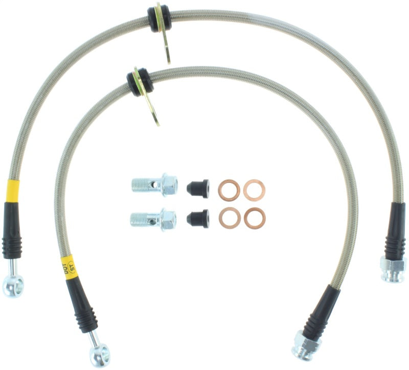 StopTech 07-09 Ford Edge / 07-09 Lincoln MKX Stainless Steel Rear Brake Lines