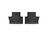 WeatherTech 07-14 Volvo S80 Rear Rubber Mats - Black