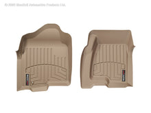 Load image into Gallery viewer, WeatherTech 99-00 Chevrolet Silverado Crew Cab Front FloorLiner - Tan