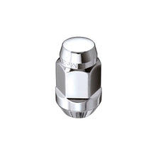 Load image into Gallery viewer, McGard Hex Lug Nut (Cone Seat Bulge Style) M12X1.25 / 3/4 Hex / 1.45in. Length (4-Pack) - Chrome