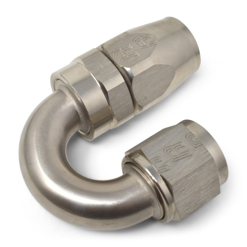 Russell Performance -10 AN Endura 180 Degree Full Flow Swivel Hose End (With 15/16in Radius)