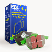 Load image into Gallery viewer, EBC 00 Volkswagen Eurovan 2.8 (ATE) with Wear Leads Greenstuff Front Brake Pads