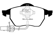 Load image into Gallery viewer, EBC 99-01 Audi A4 1.8 Turbo (B5) Ultimax2 Front Brake Pads