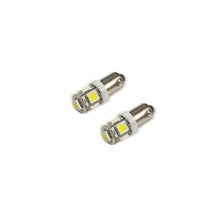 Load image into Gallery viewer, Oracle BA9S 5 LED 3 Chip Bayonet Bulbs (Pair) - White SEE WARRANTY