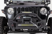 Load image into Gallery viewer, Go Rhino 07-20 Jeep Wrangler JL/JLU/JK/JKU/Gladiator JT Rockline Front Stubby Bumper w/ Overrider