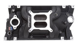 Edelbrock Manifold Performer Eps SB Chevy Vortec Black Finish