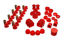 Load image into Gallery viewer, Energy Suspension 91-02 Saturn S Series Coupe/Sedan/Wagon Red Hyper-Flex Master Bushing Set