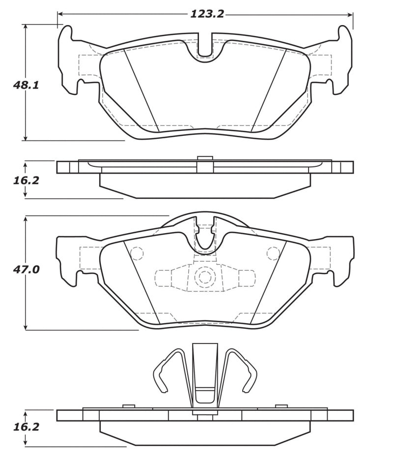 StopTech Performance Brake Pads