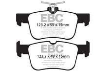 Load image into Gallery viewer, EBC 13+ Ford Fusion 1.6 Turbo Ultimax2 Rear Brake Pads