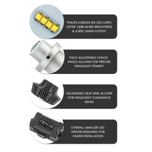 Load image into Gallery viewer, Oracle 9012 4000 Lumen LED Headlight Bulbs (Pair) - 6000K SEE WARRANTY