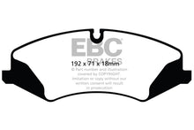 Load image into Gallery viewer, EBC 14+ Land Rover LR4 3.0 Supercharged Ultimax2 Front Brake Pads