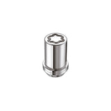 McGard Wheel Lock Nut Set - 4pk. (Tuner / Cone Seat) M12X1.5 / 13/16 Hex / 1.24in. Length - Chrome