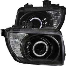 Load image into Gallery viewer, ANZO 2003-2006 Honda Element Projector Headlights w/ Halo Black