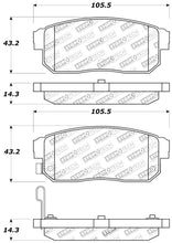 Load image into Gallery viewer, StopTech Performance 04-07 RX-8 Rear Pads