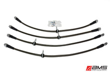 Load image into Gallery viewer, AMS Performance 08-15 Mitsubishi EVO X Stainless Steel Brake Lines (4 Lines)