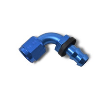 Load image into Gallery viewer, Russell Performance -4 AN Twist-Lok 90 Degree Hose End (Blue)