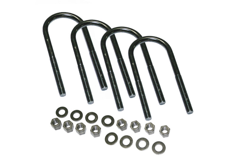 Superlift U-Bolt 4 Pack 5/8x3-3/8x11 Round w/ Hardware