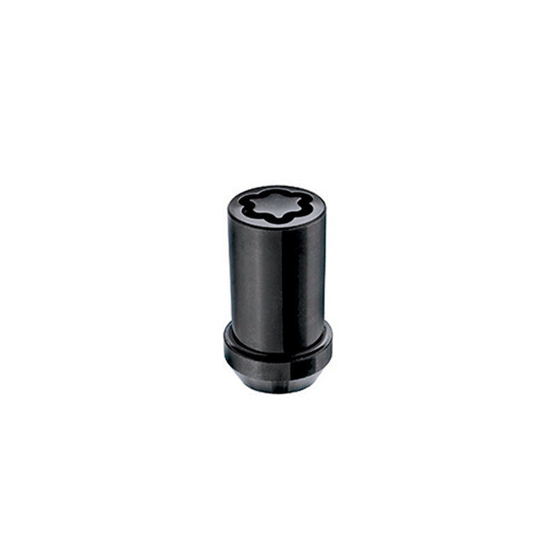 McGard Wheel Lock Nut Set - 5pk. (Tuner / Cone Seat) 1/2-20 / 13/16 Hex / 1.60in. Length - Black