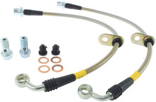 Load image into Gallery viewer, StopTech Stainless Steel Front Brake Lines 98-07 Toyota Land Cruiser