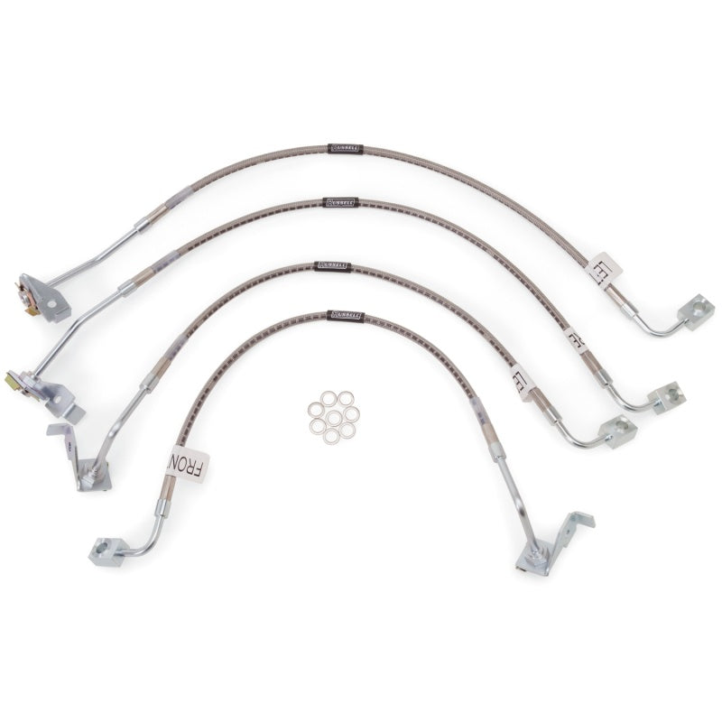 Russell Performance 07-08 Jeep Wrangler JK with 6in Lift Brake Line Kit