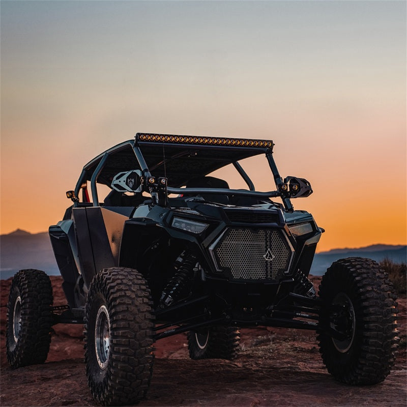 Rigid Industries Revolve 50in Bar w/Amber Trim Ring