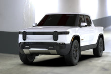 Load image into Gallery viewer, Rally Armor 22-24 Rivian R1T Black UR Mud Flap w/White Logo