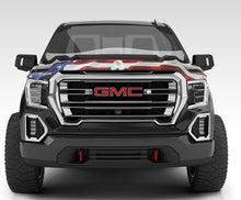 Load image into Gallery viewer, Stampede 19-23 GMC Sierra 1500 Vigilante Premium Hood Protector - Flag