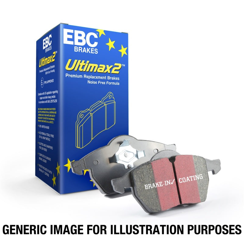 EBC 12+ Volkswagen CC 3.6 Ultimax2 Front Brake Pads