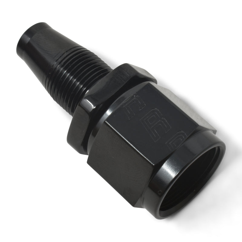 Russell Performance -10 AN Straight Hose End Without Socket - Black