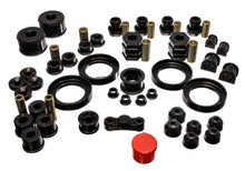 Load image into Gallery viewer, Energy Suspension 99-00 Honda Civic Si Black Hyper-Flex Master Bushing Set