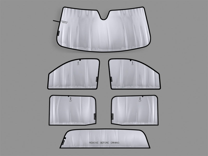 WeatherTech 2014+ Chevrolet Silverado 1500 Crew Cab TechShade Full Vehicle Kit