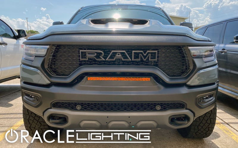 Oracle 19-22 RAM Rebel/TRX Front Bumper Flush LED Light Bar System SEE WARRANTY