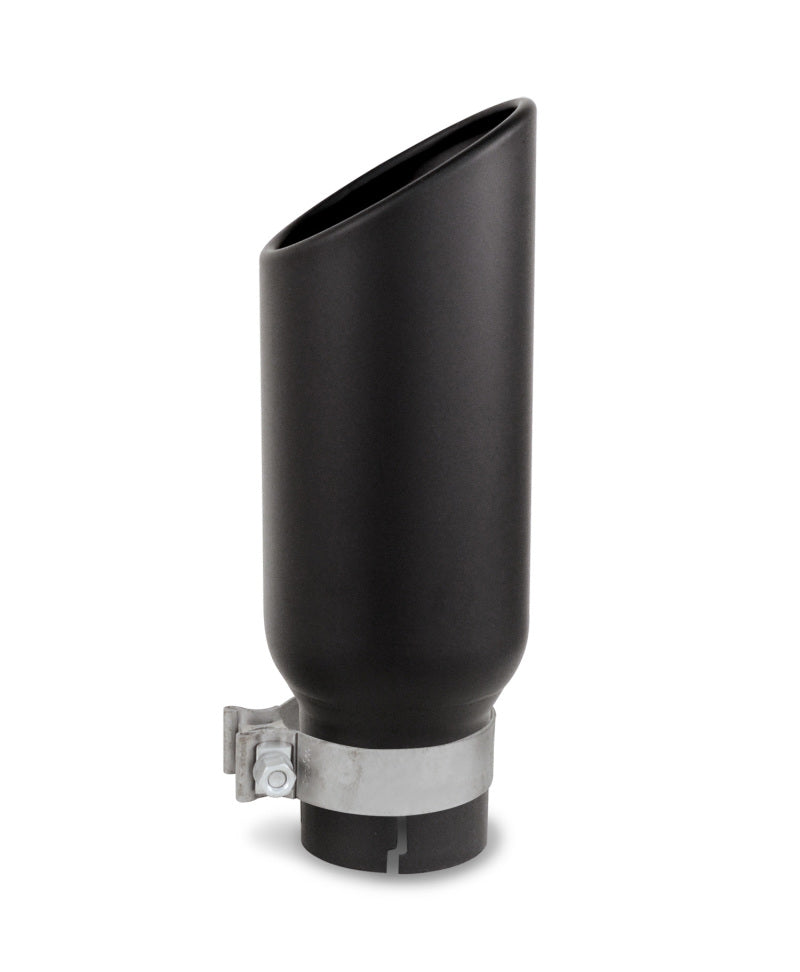 Go Rhino Exhaust Tip - Black - ID 3 1/2in x L 14in x OD 5in