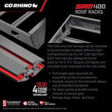 Load image into Gallery viewer, Go Rhino SRM 400 Roof Rack - 68in