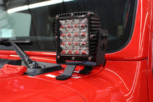 Load image into Gallery viewer, Go Rhino 18-20 Jeep Wrangler JL/JLU/Gladiator JT Light Mount - 6in Q4 Series