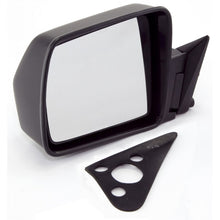 Load image into Gallery viewer, Omix Black Manual Left Side Mirror 84-96 Cherokee (XJ)