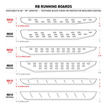 Load image into Gallery viewer, Go Rhino RB30 Slim Line Running Boards 48in. - Tex. Blk (Boards ONLY/Req. Mounting Brackets)