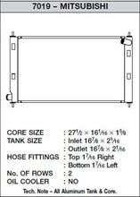 Load image into Gallery viewer, CSF 08-15 Mitsubishi Lancer Evo X Radiator