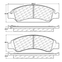 Load image into Gallery viewer, StopTech 2016 Chevy Tahoe Street Touring Front Brake Pads