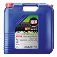 Load image into Gallery viewer, LIQUI MOLY 20L Special Tec AA Motor Oil SAE 5W40 Diesel