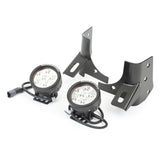 Rugged Ridge 97-06 Jeep Wrangler Round Windshield LED Kit w/ Brackets