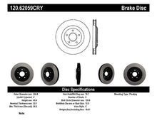 Load image into Gallery viewer, Stoptech 97-04 Chevy Corvette Left Front CRYO-STOP Rotor