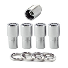 Load image into Gallery viewer, McGard Wheel Lock Nut Set - 4pk. (Long Shank Seat) M12X1.5 / 13/16 Hex / 1.75in. Length - Chrome