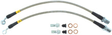 Load image into Gallery viewer, StopTech 98-05 Lexus GS300/GS350/GS400/GS430/GS450H Rear Stainless Steel Brake Lines